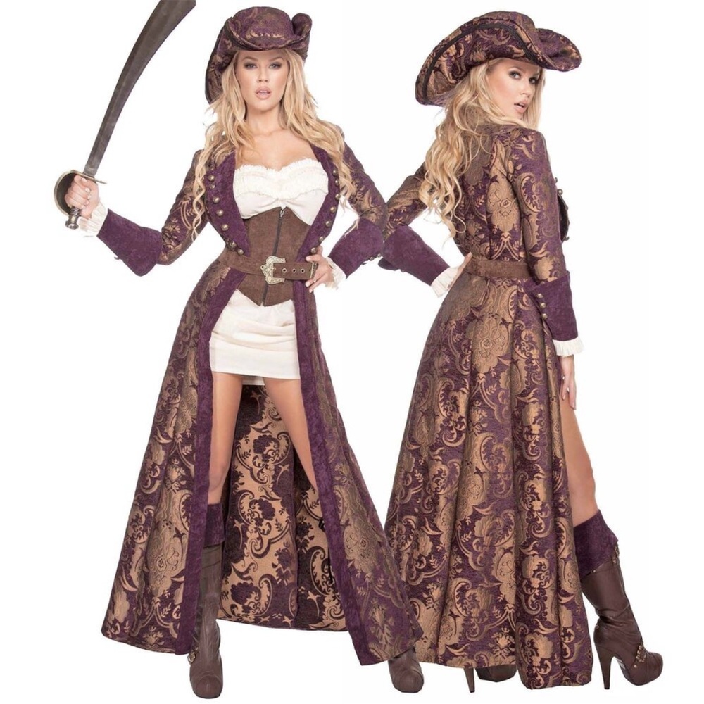 NEW ROMA Decadent Pirate Diva Costume Size Large